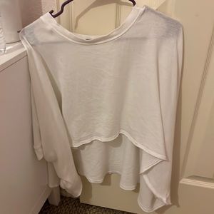 free people white cc tee!
